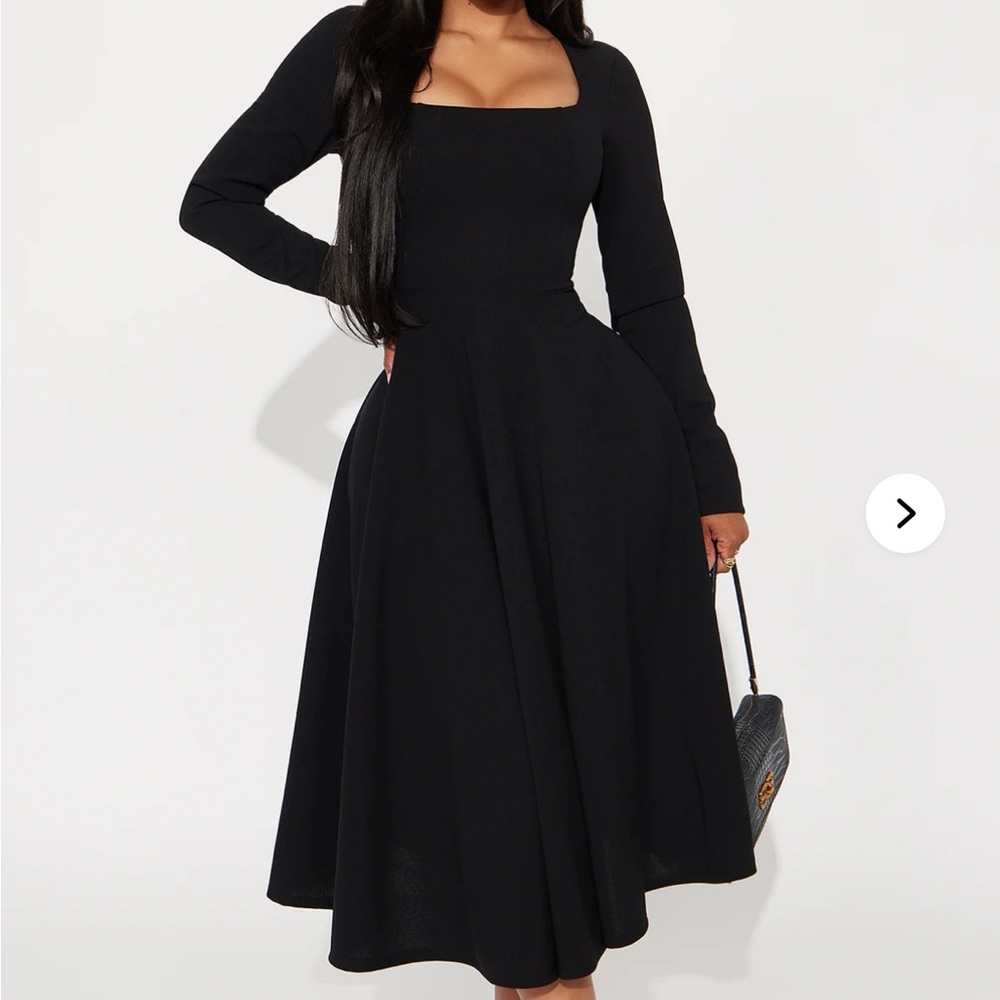 Black formal dress